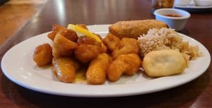 Dragon Wok Fine Chinese Restaurant Lemon Chicken Lunch Special